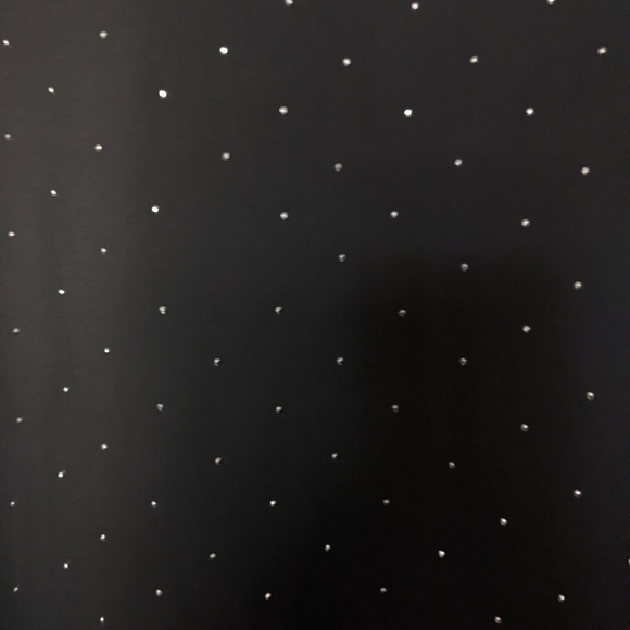 GAP NWOT dark gray and silver rhinestone short sleeve blouse size XXL - Picture 5 of 7